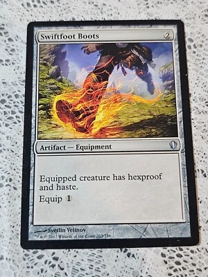 Swiftfoot Boots 263/356 Uncommon 2013 Magic the Gathering MTG - Image 1 of 2