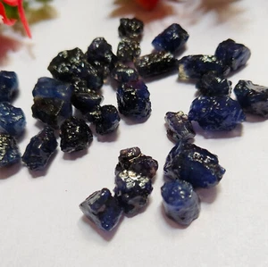 Natural Blue Beryl (Maxixe) Rough Loose Gemstone Lot Blue Beryl Maxixe Rough - Picture 1 of 5