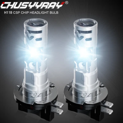 Kit de luces blancas de haz bajo 6500K LED bombillas faros H11B para Kia Sedona 2008-2014 Foto 1 de 4