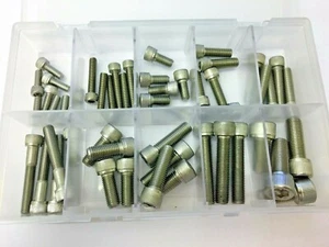 ASSTD STAINLESS UNF SOCKET CAP HEAD SCREW QTY 47 - Picture 1 of 1