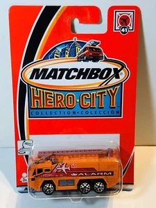 MATCHBOX MB41/8 GLOSTER JAVELIN AIRPORT FIRE TENDER w/ NEW MATCHBOX LOGO BASE - Picture 1 of 2