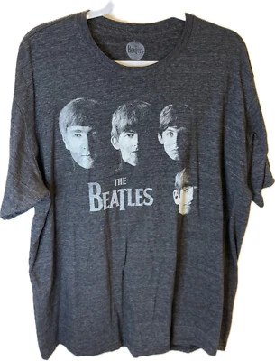 The Beatles dark gray Graphic T-shirt Tee 2016 size 2XL Apple corps LTD - Image 1 of 4