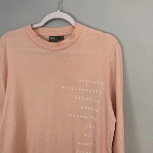 ASOS New York City Themed Long Sleeve Shirt Size Medium - Picture 1 of 7