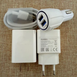 Original Huawei 9V Fast Wall Charger&Type-C Cable For Mate 9 10 Pro P9 Honor 8 9 - Picture 1 of 25