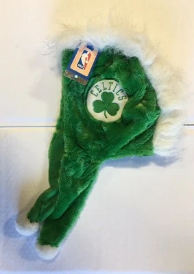Logotipo del equipo Boston Celtics - Sombrero colgante Mohawk - NUEVO NBA peluche suave Foto 1 de 2
