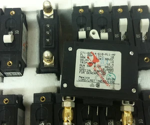 5x Carling CT1-B2-14-610-A11-MF Circuit Breaker 1-Pole 10Amps 480VAC/277VAC - Picture 1 of 1