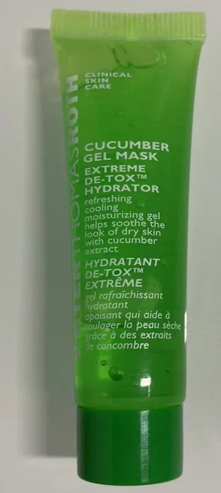 Peter Thomas Roth Cucumber Gel Mask Extreme Detox Hydrator 14ml New - Image 1 of 1