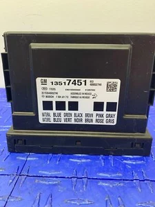 2017 CADILLAC CT6 BCM BODY CONTROL MODULE UNIT 13517451 OEM - Picture 1 of 15