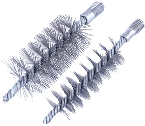 Ofenbürste Heizkesselbürste Kesselbürste Rohrbürsten Stahldraht M12 Kettledrum - Bild 1 von 18