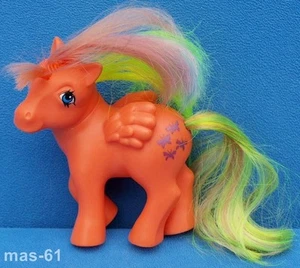 FIGURA HASBRO CABALLO IKARUS ITALIA 15 CM 1984 NARANJA - Imagen 1 de 2