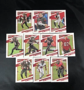 2021 Donruss Tampa Bay Bucs 10 Card TEAM SET Photo Variation Tom Brady Gronk - Picture 1 of 2