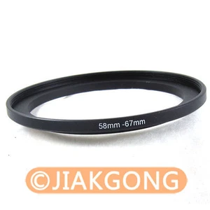 58mm-67mm 58-67 mm Step Up Filter Ring Stepping Adapter - Picture 1 of 1