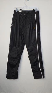 Olympia Moto Sports Cordura Motorcycle Pants Womens 6 Knee Pads Black - Bild 1 von 14