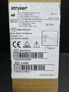 Stryker 250-010-310 5mm Multi-Cut Scissor There are 4 pieces in the package - Picture 1 of 2