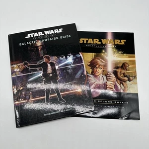 Star Wars RPG: "Galaktischer Kampagnenführer" von R. Baker und J. D. Wiker mit Blättern - Bild 1 von 4