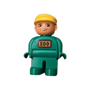 Vintage LEGO DUPLO Male Zookeeper Figure - Picture 1 of 2