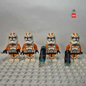 LEGO Star Wars 212th Battalion Clone Trooper Lot x4 Phase 2 75036 Minifigures