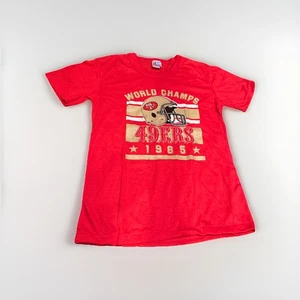 Camiseta De Colección 1985 San Francisco 49ers Campeones Mundiales NFL Unisex M Garan Inc RARA - Imagen 1 de 6