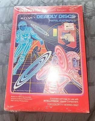Tron Deadly Discs (Intellivision, 1982) - Image 1 of 2