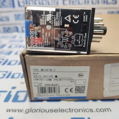 MKS3PIN-2-DC110   - Omron Make   - Qty 1pc - Image 1 of 4