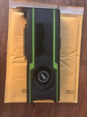 MSI  NVIDIA GeForce GTX 1080 Ti 11GB GDDR5X Graphics Card (GTX 1080 TI AERO 11G - Image 1 of 3