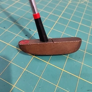 Stan Thompson Tailored SeeMore PinPointer Golf Putter Two Way 33.5" Brass Club - Picture 1 of 23