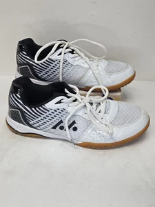 Lefus schwarz/weiß leichte Herren Sneaker Mode Hallenschuhe Größe 7,5 - Bild 1 von 7