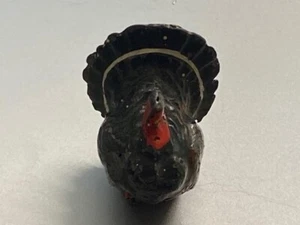 Dollhouse Miniature Turkey Farm Animal 1:12 scale metal - Picture 1 of 3