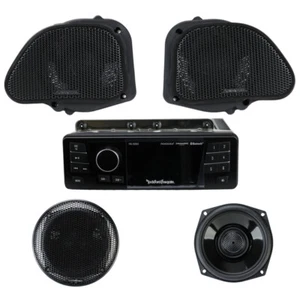 Rockford Fosgate HD9813RGU-STAGE1 4 altavoces y kit de unidad fuente Harley-Davidson RG - Imagen 1 de 6