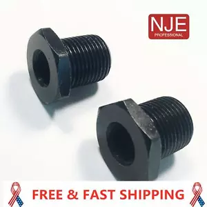 2 Pack Steel PremiumThread Adapter Convert 1/2x28 to 3/4x16 - Picture 1 of 10