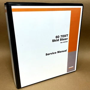 Service Manual for Case 60XT 70XT Skid Steer Loader Repair Shop Workshop Book - Picture 1 of 11