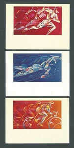 1987 Cartolina #2247 FDC Set di 3 per Giochi Panamericani  - Foto 1 di 2