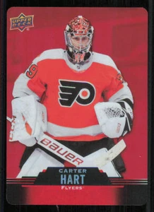 2020-21 Upper Deck Tim Hortons Red Die Cuts #DC37 Carter Hart - Picture 1 of 2