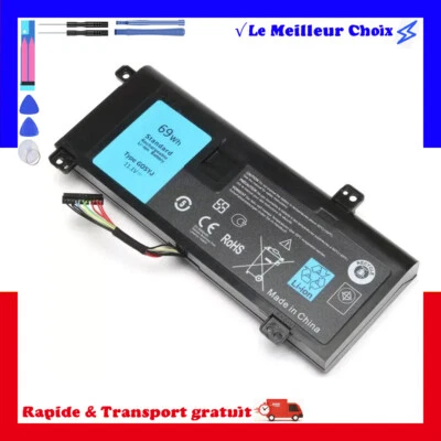 Laptop Battery For Dell Alienware 14 A14 M14X R3 R4 P39G G05YJ 69Wh - Bild 1 von 4