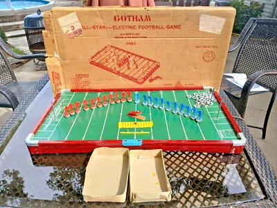 Juego de Fútbol Eléctrico Gotham G-880 All Star Años 50 De Colección - ¡Funciona! Foto 1 de 4