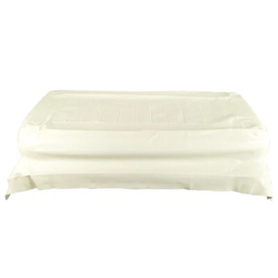 White Seat Bottom Cover Fits Yamaha G8 G14 G16 G19 G22 Golf Cart Models - Image 1 of 2