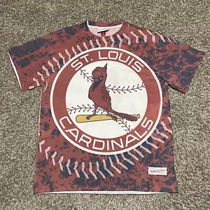 St. Louis Cardinals Mitchell & Ness Retro Jumbotron Distressed Shirt Tee Herren L - Bild 1 von 11