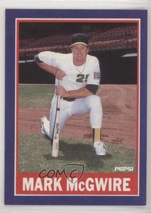 1989 Pepsi Mark McGwire Mark McGwire #5-12