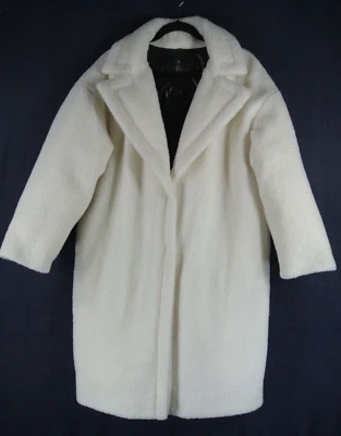 NUEVO Abrigo de plumón de peluche Mackage EMME 2 en 1 en negro/blanco talla XS #DC110 Foto 1 de 4