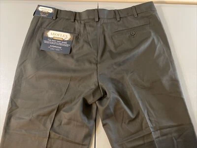 Arrow Dress Pants 38x29 38 X 29 Gray Straight Fit New Aroflex Non Iron Stretch - Image 1 of 4