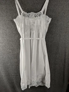New J Crew Womens Midi Dress Medium Scotty Lace Inset Fairycore Soft Girl Nature - Picture 1 of 5