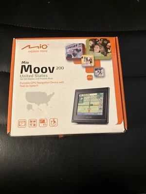 Mio Moov 200 GPS United States Portable GPS Navigation Tested/works - Image 1 of 4