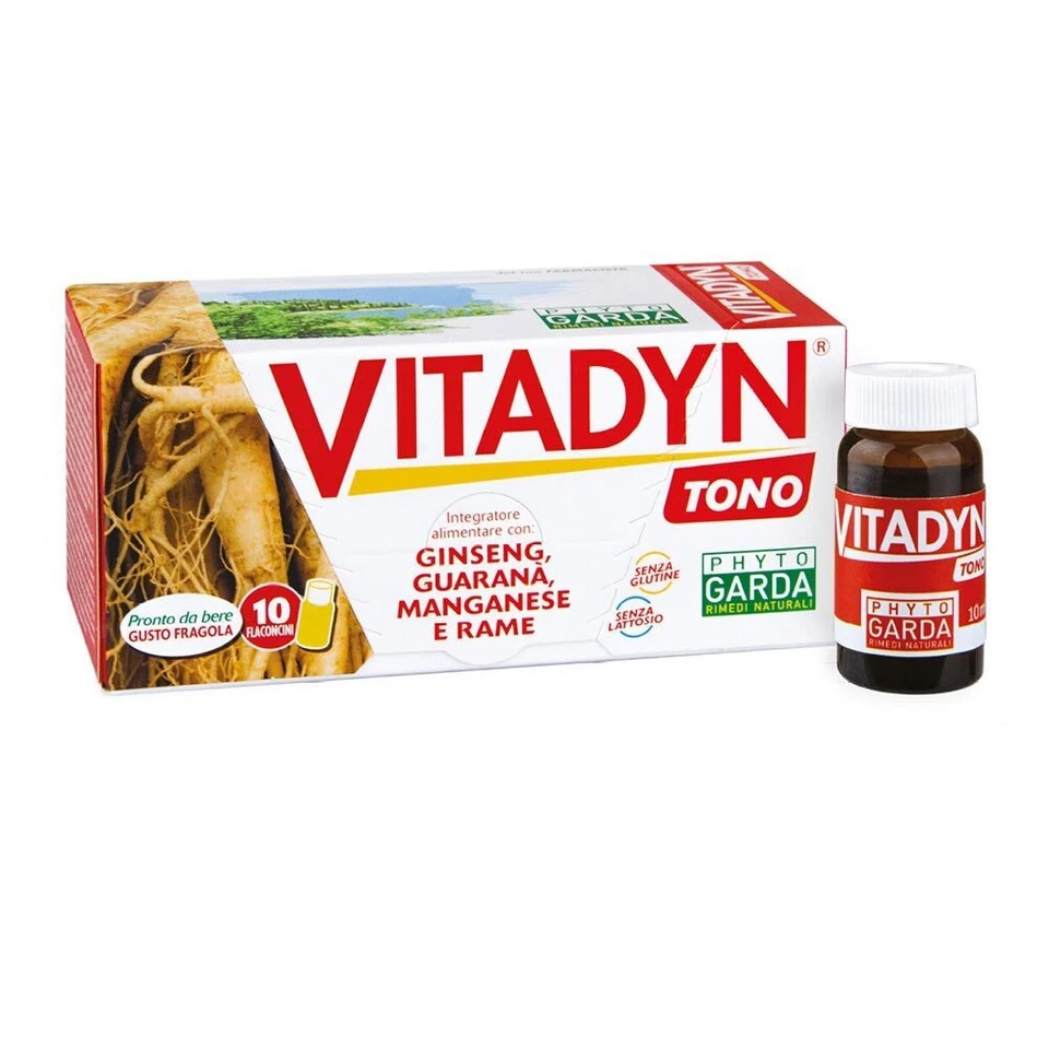 Phyto Garda Vitadyn - Tono Integratore Alimentare, 10 Flaconcini - Immagine 1 di 1