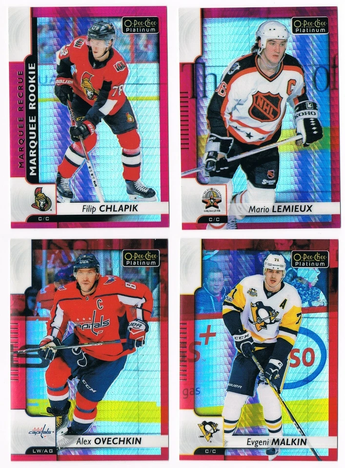 2017-18 O-Pee-Chee OPC Platinum Red Prism #1 to 200 Pick From List #/199 - Image 1 of 1