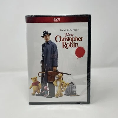 Disney Christopher Robin (DVD, 2018) Winnie The Pooh - Ewan McGregor - Sealed - Image 1 of 4