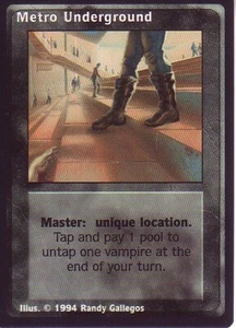 Metro Underground VTES CCG - choose your version - Picture 1 of 5