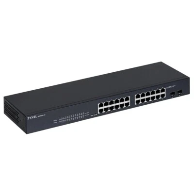 4718937621231 Zyxel GS-1900-24 v2 Managed L2 Gigabit Ethernet (10/100/1000) 1U B - Image 1 of 4
