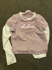 Y2K SUCHCUTE Small...long sleeve..purple..white...stars... - Picture 1 of 6