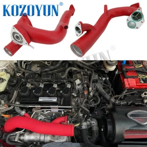Turbocharger Charge Air Pipe intake water inlet kit for 2016+ Honda Civic 1.5T - Picture 1 of 10