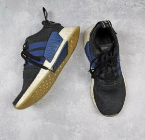 Tenis Adidas NMD R2 CQ2008 Core negro/azul índigo noble para mujer talla 6 - Imagen 1 de 12